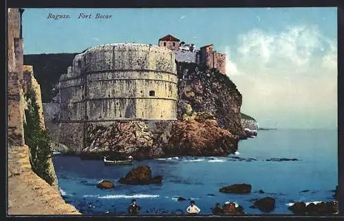 AK Ragusa, Fort Bocar, Ruderboot