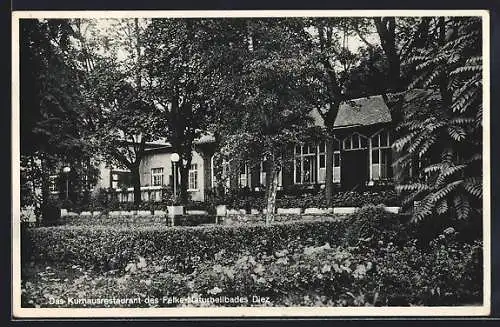 AK Diez, Kurhaus-Restaurant des Felke-Naturheilbades