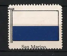 Reklamemarke San Marino, Flagge von San Marino