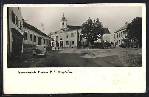 AK Kautzen /N. D., Hauptplatz