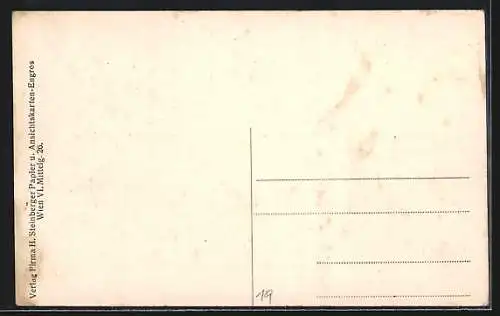 AK Gansbach /N.-Oe, Ortspartie mit Kirche