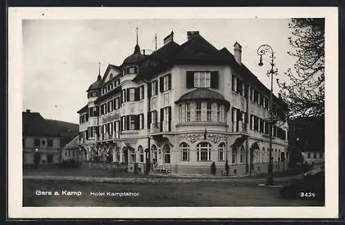 AK Gars a. Kamp, Blick auf Hotel Kamptalhof