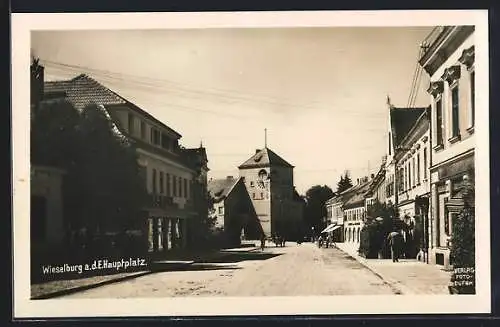 AK Wieselburg a. d. E., Hauptplatz mit Rathaus