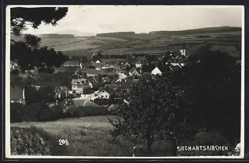 AK Sieghartskirchen, Ortsansicht mit Umgebung