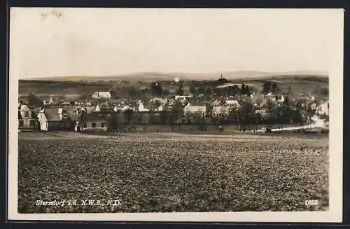 AK Sterndorf a. d. N. W. B., Ortsansicht mit Umgebung