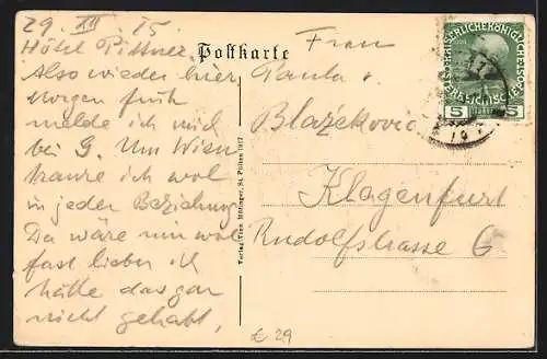 AK St. Pölten, Institut B. M. V. der englischen Fräulein