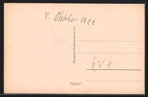 AK Frankfurt, Hauptbahnhof im Zeichen des Verkehr, Strassenbahn