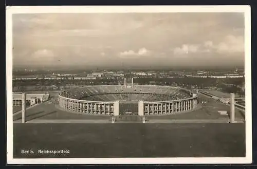 AK Berlin, Olympia, Reichssportfeld