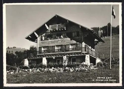 AK Villard, Notre Abri, châlet des cheminots abstinents de la Suisse Romande
