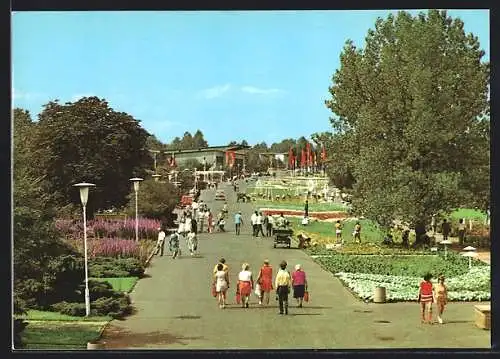 AK Erfurt, Internationale Gartenbauausstellung, Ansicht, IGA