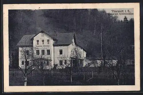 AK Tharandt i. S., Das Restaurant Schützenhaus