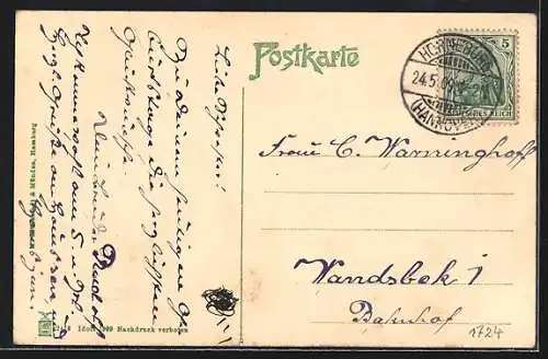 AK Horneburg, Gasthaus Zum Schützenhof im kühlen Grund, Inh. F. Kremer