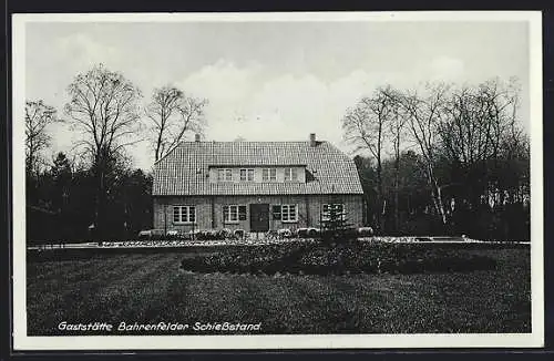 AK Hamburg-Bahrenfeld, Gaststätte Bahrenfelder Schiessstand von H. Nottelmann