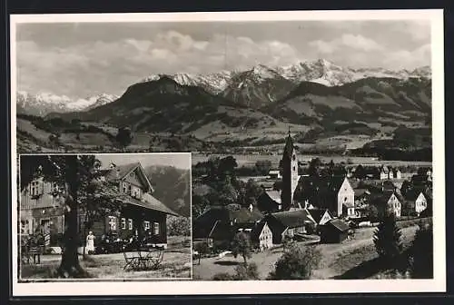 AK Blaichach, Schiessstätte, Ortsansicht