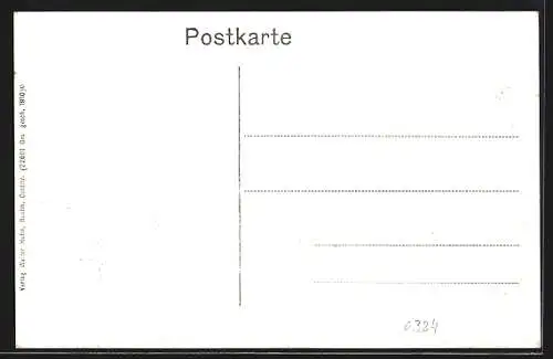 AK Colditz, Totalansicht vom Gasthaus Schützenhaus