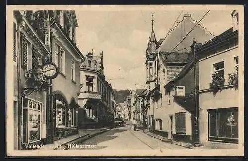 AK Vallendar, Blick in die Hellenstrasse