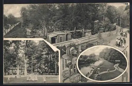 AK Leipzig-Connewitz, Gasthaus Wald-Café