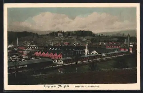 AK Gaggenau /Murgtal, Benzwerke und Amalienberg