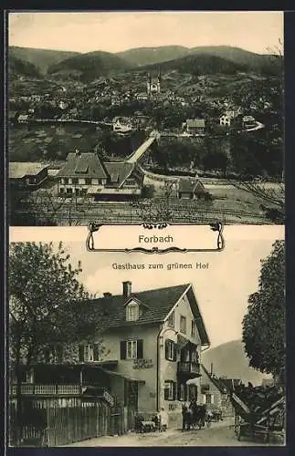 AK Forbach, Gasthaus zum grünen Hof