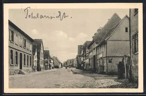 AK Altenstadt /Hessen, Strassenpartie in der Vordergasse