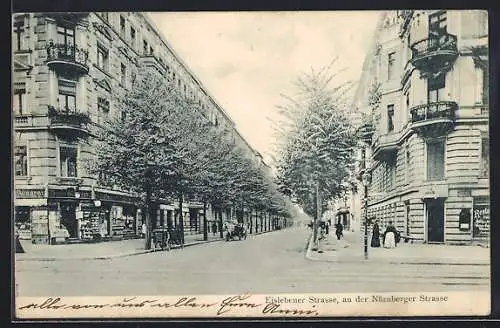 AK Berlin-Charlottenburg, Eislebener Strasse, Ecke Nürnberger Strasse