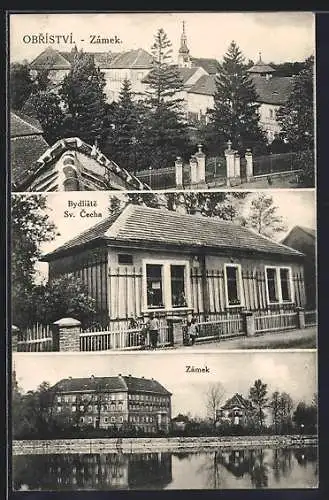 AK Obristvi, Zamek, Bydliste Sv. Cecha