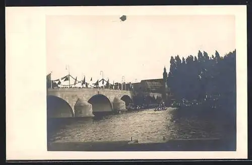 AK Frankfurt /Main, Alte Mainbrücke