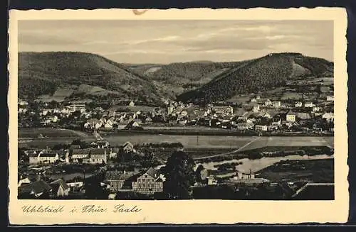 AK Uhlstädt i. Thür., Teilansicht