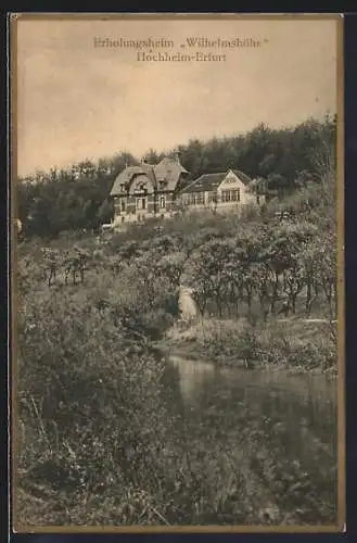 AK Hochheim-Erfurt, Erholungsheim Wilhelmshöhe von Max Müller