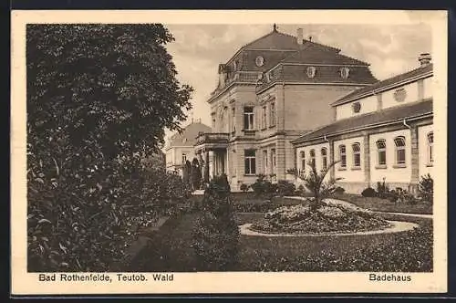 AK Bad Rothenfelde /Teutob. Wald, Badehaus