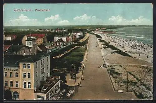 AK Warnemünde, Promenade