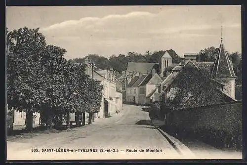 AK Saint-Léger-en-Yvelines, Route de Montfort