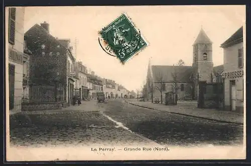 AK Le-Perray, Grande Rue (Nord)