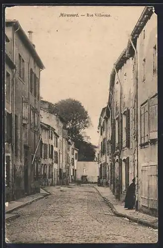 AK Mirecourt, Rue Villaume, Strassenpartie