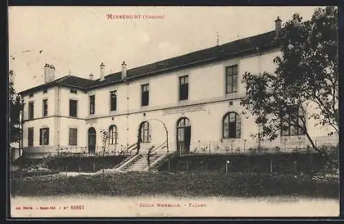 AK Mirecourt /Vosges, Ecole Normale, Facade