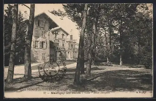 AK Martigny-les-Bains, Les Voges Illustrées, Villa Jean-Jacques