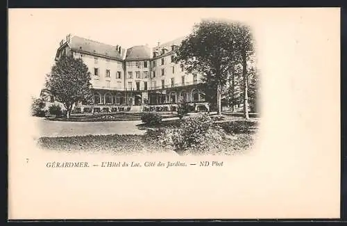 AK Gérardmer, L`Hôtel du Lac, Côté des Jardins