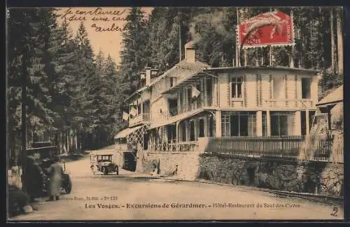 AK Gérardmer, Les Vosges, Hôtel-Restaurant du Saut des Cuves