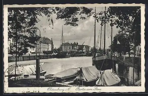 AK Oldenburg i. O., Partie am Stau