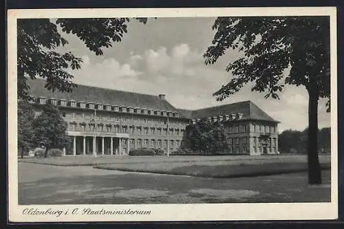 AK Oldenburg i. O., Blick auf das Staatsministerium