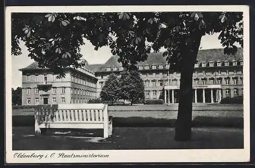 AK Oldenburg i. O., Blick auf das Staatsministerium