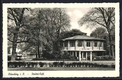 AK Oldenburg i. O., Blick auf das Stautor-Café