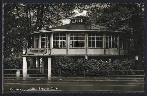 AK Oldenburg /Oldb., Blick auf das Stautor-Café