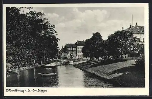 AK Oldenburg i. O., Anleger mit Booten