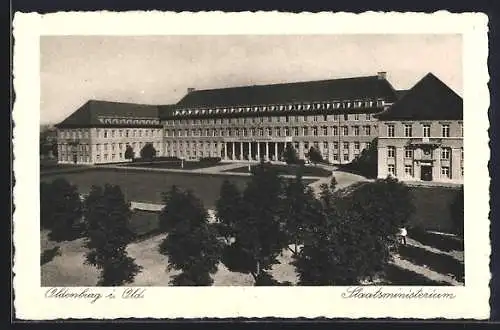 AK Oldenburg i. Old., Blick auf das Staatsministerium