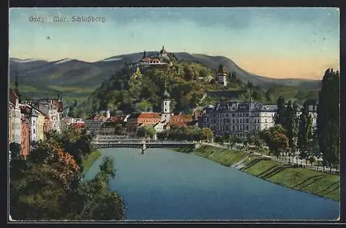 AK Graz, Mur und Schlossberg