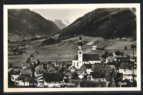 AK Fulpmes im Stubai, Ansicht gegen die Gletscher