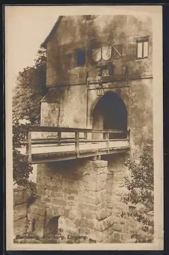 AK Bamberg, Eingang der Altenburg