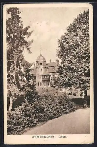 AK Kirchheimbolanden, Kurhaus mit Anlagen