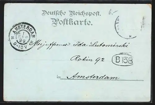 Lithographie Bad Neuenahr, Kirche, Rathaus, Totalansicht
